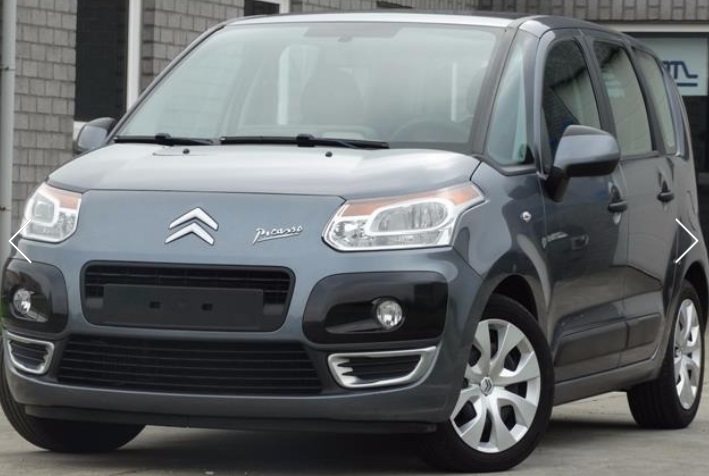 Left hand drive CITROEN C3 PICASSO 1.6 HDI SX